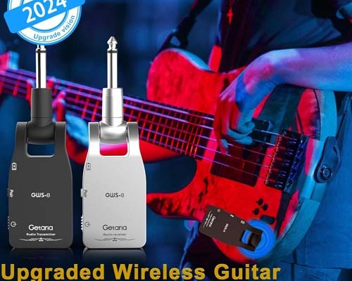 Wireless Guitar System 2.4GHz Wireless Guitar Transmitter Receiver Electric Guitar Wireless